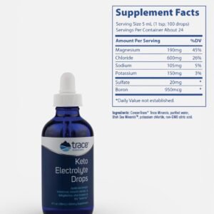 Keto Electrolyte Drops Trace Minerals