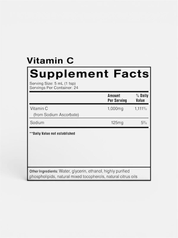 Vitamina C Liposomal 2 Vitamina C Liposomal Quick Silver Scientific