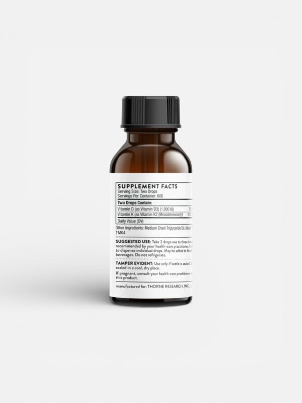 Vitamina D3+K2 Thorne